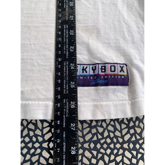 Vtg Very Rare 1991 Michael Jordan Chicago Bulls Skybox Card shirt L by Salem - Picture 8 of 10